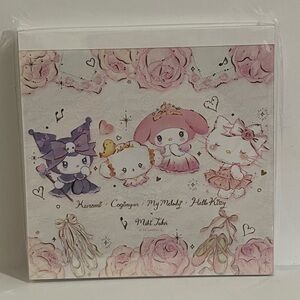 Sanrio Character Miki Takei Small Square Memo Pad